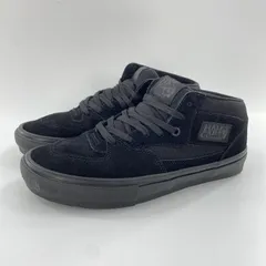 【中古】VANS SKATE HALF CAB スニーカー 27.5cm ブラック ヴァンズ[10]