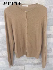 ◇ Techichi テチチ 長袖 ニット カーディガン サイズフリー ブラウン系 レディース 【中古】 【1104070003202】