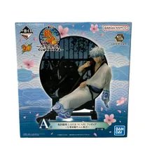 美品 バンダイ 銀魂 一番くじ フィギュア 坂田銀時 LAYER SCAPEフィギュア 万屋銀ちゃん集合