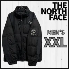 【希少】THE NORTH FACE リバーシブル　ダウンジャケット　刺繍　XL ☆リバーシブルダウン☆ THE NORTH FACE☆刺繍☆XL