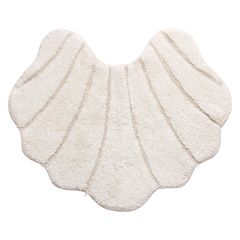 【数量限定】(マット単品) トイレマット シェル コットン製 生活スタイル