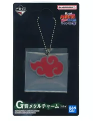 【中古】キーホルダー うちはイタチ(暁) メタルチャーム 「一番くじ NARUTO-ナルト- 疾風伝 心を写す赤き瞳」 G賞
