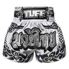 TUFFSPORT ムエタイボクシングパンツ　ホンサ　ホワイト（トラディショナル）のサムネイル