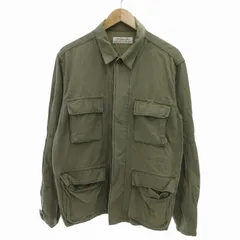 レミレリーフ REMI RELIEF シャツジャケット ミリタリー L カーキ /FF ■GY01のサムネイル