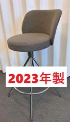【2023年製】コクヨ　COODE　コーデ　ハイチェア　ダークグレージュ　カウンターチェア　スツール　バーチェア　カフェ　オフィス家具　ロビー　ラウンジ