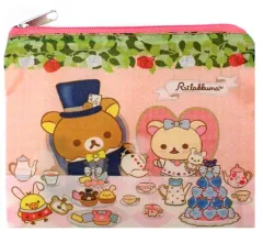 【中古】バッグ(キャラクター) 集合(ピンク) ミニポーチ 「リラックマ×ローソン 2018年 秋のリラックマフェア」 対象商品購入特典