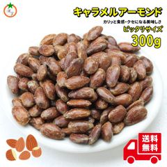 キャラメルアーモンド ぴったりサイズ 300g 人気のナッツにキャラメルを絡めたカリッと食感のやみつきナッツ クロネコゆうパケット便発送