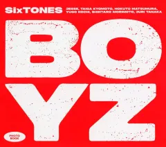 【中古】男性写真集 ≪ジャニーズ≫ SixTONES ブックレット(CD「SixTONES / BOYZ[通常盤] ～TVアニメ「WIND BREAKER Season 2」OPテーマ」付録)