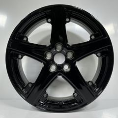 美品/塗装済 プリウス ZVW50 ZVW51 純正 アルミホイール×1本 黒 17インチ 7J PCD100 5穴 ハブ径54 インセット+50 42611-47500 管理24170