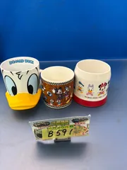 Disney ディズニー　キャラクター　マグカップセット