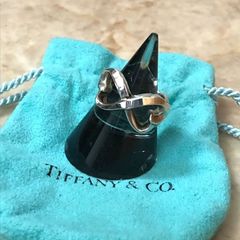 Tiffany＆Co. ティファニー ダブル ラヴィングハート リング 925 パロマピカソ サイズ約9号