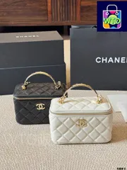 【今日WTO】ヴィンテージシャネル化粧ボックスバッグ 17×11cm-WT0輸入-WTO輸入2-QA00