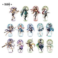 原神・公式　アクリルスタンド（須弥城）アルハイゼン　ディシア　カーヴェ　セトス
