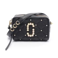 MARC JACOBS マークジェイコブス THE QUILTED SOFTSHOT 17 WITH PEARLS ザ キルテッド ソフトショット ショルダーバッグ