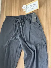 [Fasshonrida] ズボン メンズ サルエルパンツ 上品 ベルベット セミワイドパンツ 伸びる ボトムス 部屋着 3XL　管理K320