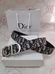 【極美品】Dior クリスチャンディオール ベルト シルバー ブラック Dior（ベルト）のフリマアイテム一覧