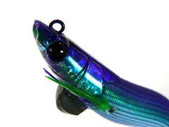 マルキユーFishLeague エギリー ダートマックス(EGILEE DARTMAX) 3.0号 D37GE:パープルボーダークリスタルグリーン  17g フィッシュリーグ ダートアクションのサムネイル