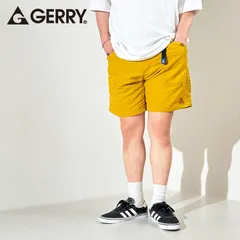 新品 GERRY 水陸両用 ナイロン ショートパンツ メンズ 短い 速乾 バギーズショーツ クライミングショートパンツ ハーフパンツ アウトドア ショーツ イエロー 黄色 M L LL XL マスタード 078600