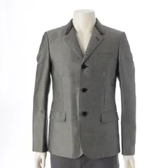 【最終値下げ】極美品　サンローラン テーラードジャケット ネイビー 44 SAINT LAURENT サンローランパリ サイズ:50 505327 Y512W ラペル