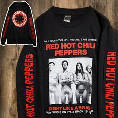 RED HOT CHILI PEPPERS レッチリ ロンT 黒 XL - メルカリ