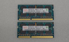 hynix　メモリ2GB  PC3-10600S 中古品×2枚　　　（420-3）