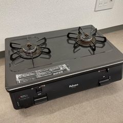【清掃済み】Paroma パロマ ガスコンロ ガステーブル グリル無し PA-210B-1L LPガス 2021年製