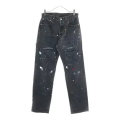 新品 INNOCENCE NYC ダメージステッチデニムパンツ ジーンズ 32 新品 INNOCENCE NYC ダメージステッチデニムパンツ ジーンズ 32