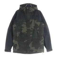 THE NORTH FACE (ザノースフェイス) NOVELTY MOUNTAIN JACKET ノヴェルティ マウンテンジャケット 迷彩柄 ジップアップフーデッドジャケット カーキ/ブラック NP61420