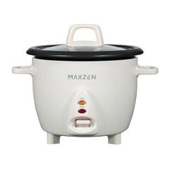 MAXZEN 3合 炊飯器 ホワイト MRC-TX301-WH EP0531 0702ML001 0120240621100274