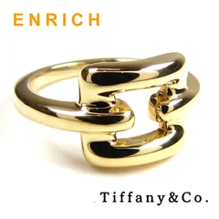 TIFFANY&Co. Tiffany&Co. ティファニー ビスケイン リング 指輪 K18YG 750 金 ゴールド 8号 #48 6870wrpe 大幅値下