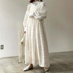 シアージャガードキャミワンピース  アイボリー　白　オフホワイト