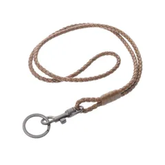 ボッテガヴェネタ　ネック　ストラップ　ブラウン BOTTEGA VENETA ボッテガヴェネタ ネックストラップ レザー