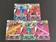 aca394 スーパー戦隊 ダイスオー EX DX カード まとめ シンケンレッド シンケンブルー シンケンピンク シンケングリーン シンケンイエロー