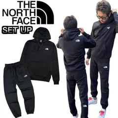 ザ ノースフェイス The North Face セットアップ NF0A89FC/NF0A8C1W ブラック パーカー 上下 ボトムス ジョガーパンツ メンズ 2点セット ロゴ 裏起毛 THE NORTH FACE 新品 正規品 未使用品