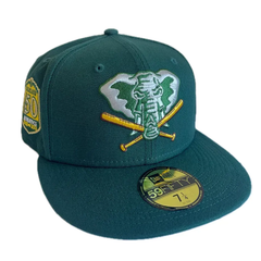 NEW ERA  ニューエラ × Oakland Athletics オークランド アスレチックス 59FIFTY 50th 50周年 ベースボールキャップ