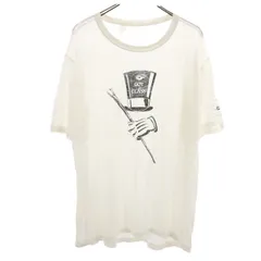 90s オールド 半袖 Tシャツ 白 シングルステッチ メンズ 古着