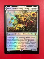 BLB】※Foil※《跳ねる春、ベーザ/Beza, the Bounding Spring》【M