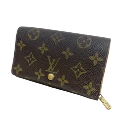 LOUIS VUITTON ポルトモネビエトレゾール 折財布 モノグラム