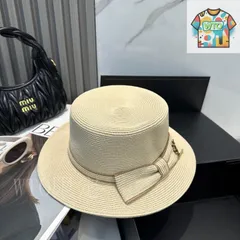 【今日WTO】CHANEL 2025 年新款平屋根ストローハット
-FP62-DM15