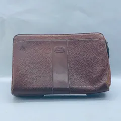 ●BURBERRY バーバリー クラッチバッグ セカンドバッグ ノバチェック ブラウン