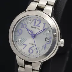 2025年最新】カシオ 腕時計 レディース シーン SHEEN CASIO シルバーの 
