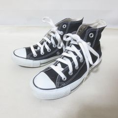 C707　CONVERSE　コンバース　ALL STAR　ハイカット　スニーカー　22cm　ブラック　キャンバス