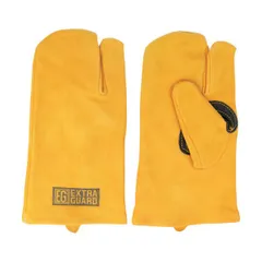 トワロン EG-013 牛床革手袋 ＥＸＴＲＡＧＵＡＲＤ ＥＧ－０１３ ＴＡＫＩＢＩ ３本指 EG013【沖縄離島販売不可】