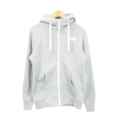 ザノースフェイス THE NORTH FACE リアビューフルジップフーディ ジップパーカー 裏起毛 ロゴ アウトドア S グレー NT11530 /AH3 ■GY12