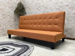 ソファーベッド　小テーブル付き　パッチワーク柄　ブラウンMIX　ソファ　新品 ソファーベッド 小テーブル付き パッチワーク柄 ブラウンMIX ソファ 新品