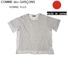 CDG HOMME PLUS グレー 半袖 スウェット Tシャツ ドッキング