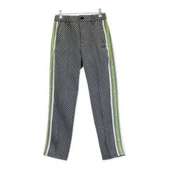 サイズ：0 MASTER BUNNY EDITION マスターバニーエディション 2024年モデル ストレッチパンツ 総柄 グレー系 [240101481620] ゴルフウェア レディース ストスト
