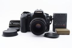 ＃19905　キャノン　EOS20D　ボディ　+　Canon EF50 F2.5 コンパクトマクロ　単焦点　レンズ