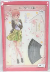 ANIME UNIVERSITY COOP きゃらっとくじ 映画 五等分の花嫁 サクラサク! A賞 中野一花 特大アクリルスタンド