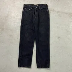 Levi's リーバイス 550 RELAXED FIT ブラックデニムパンツ メンズW38 